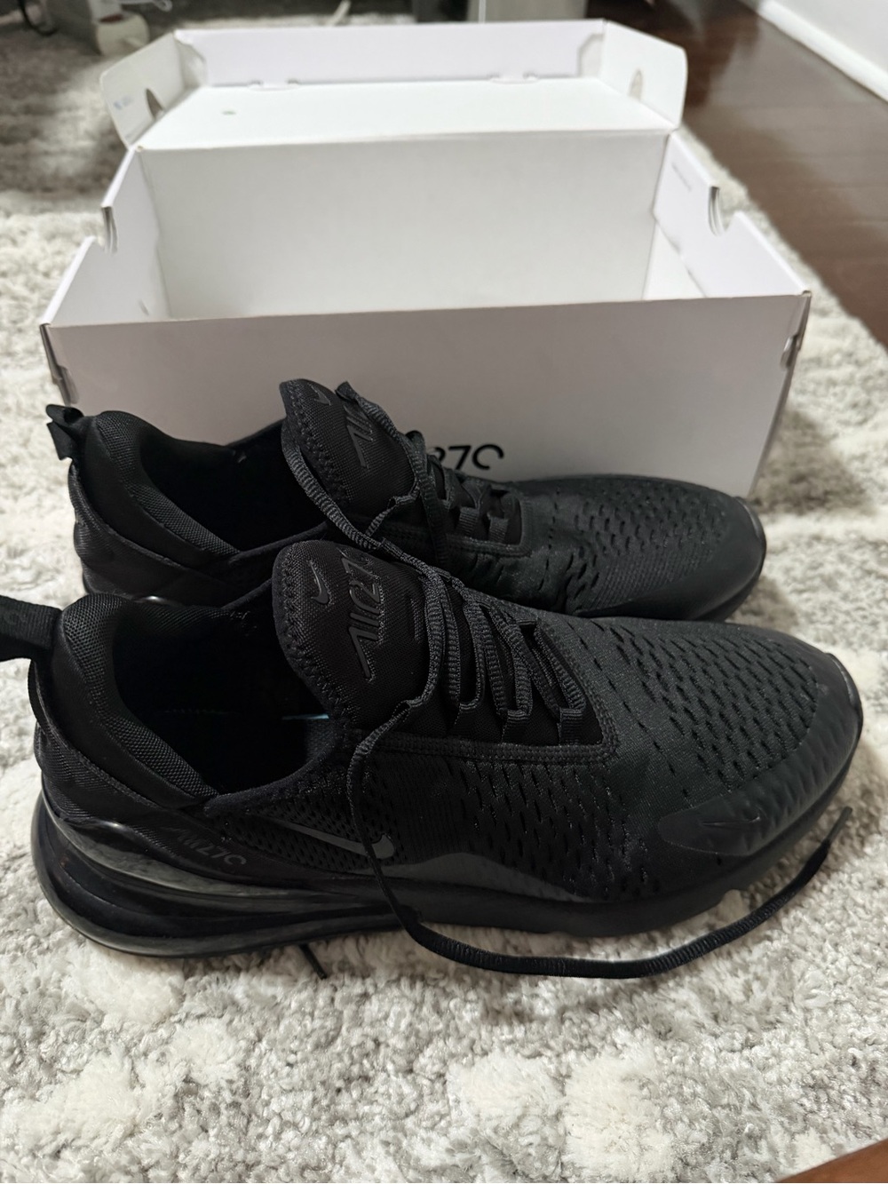 Nike Black Air Max 270 Men's Sneakers